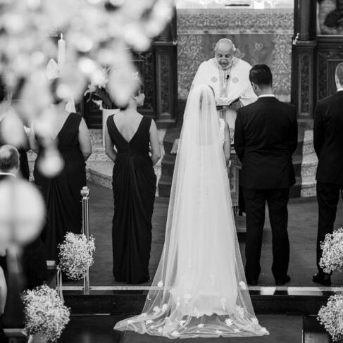 rhonda hemmingway couture wedding gown and veil