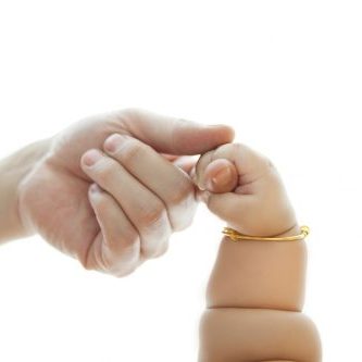 fat baby finger